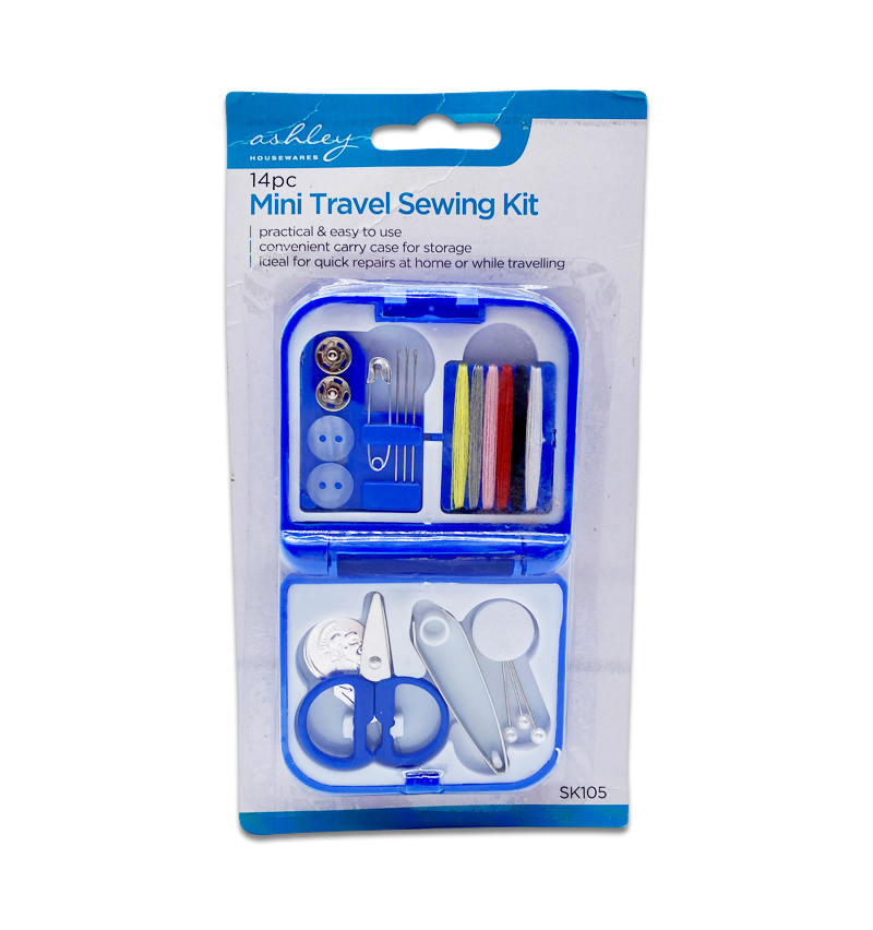 Mini Travel Sewing Kit- 14 Pieces