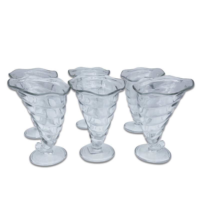 Bormioli Rocco Ice Cream Cone Dessert Glass